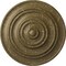 Ekena Millwork Classic Ceiling Medallion (Fits Canopies up to 4 1/8"), 13 1/4"OD x 1/2"P, Mississippi Mud Crackle CM13CLMMC - alternate 1